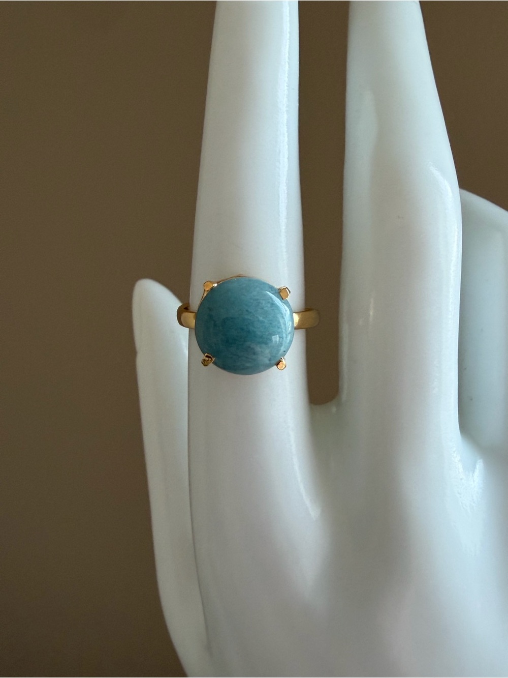 Blue Quartz Ring
